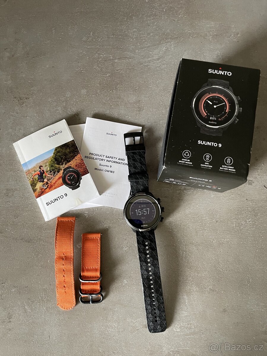 Sportovní hodinky Suunto 9 Baro Titanium