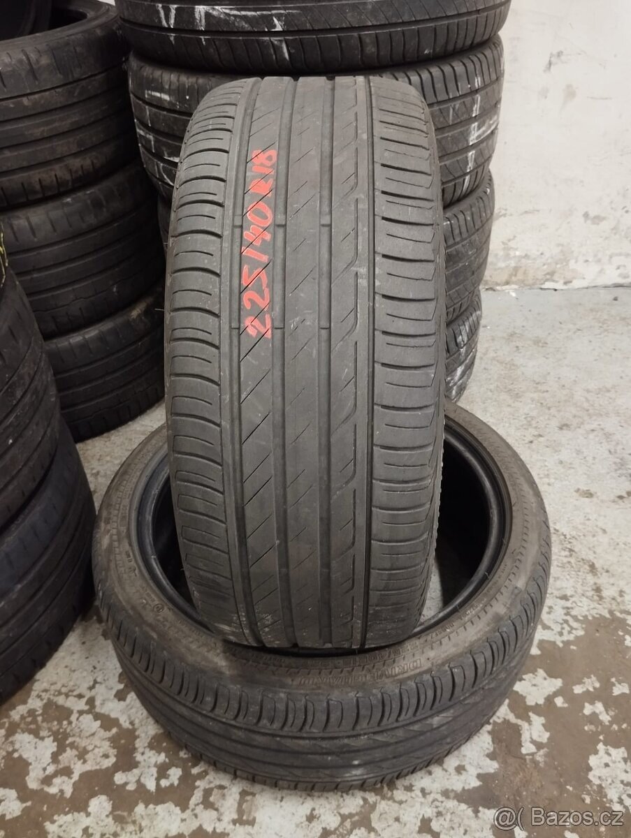 Bridgestone 225/40 R18 letní pneu 2 ks