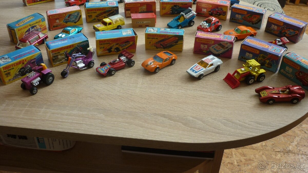 MATCHBOX KRABIČKOVÉ MODELY - NEHRANÉ 70 LÉTA