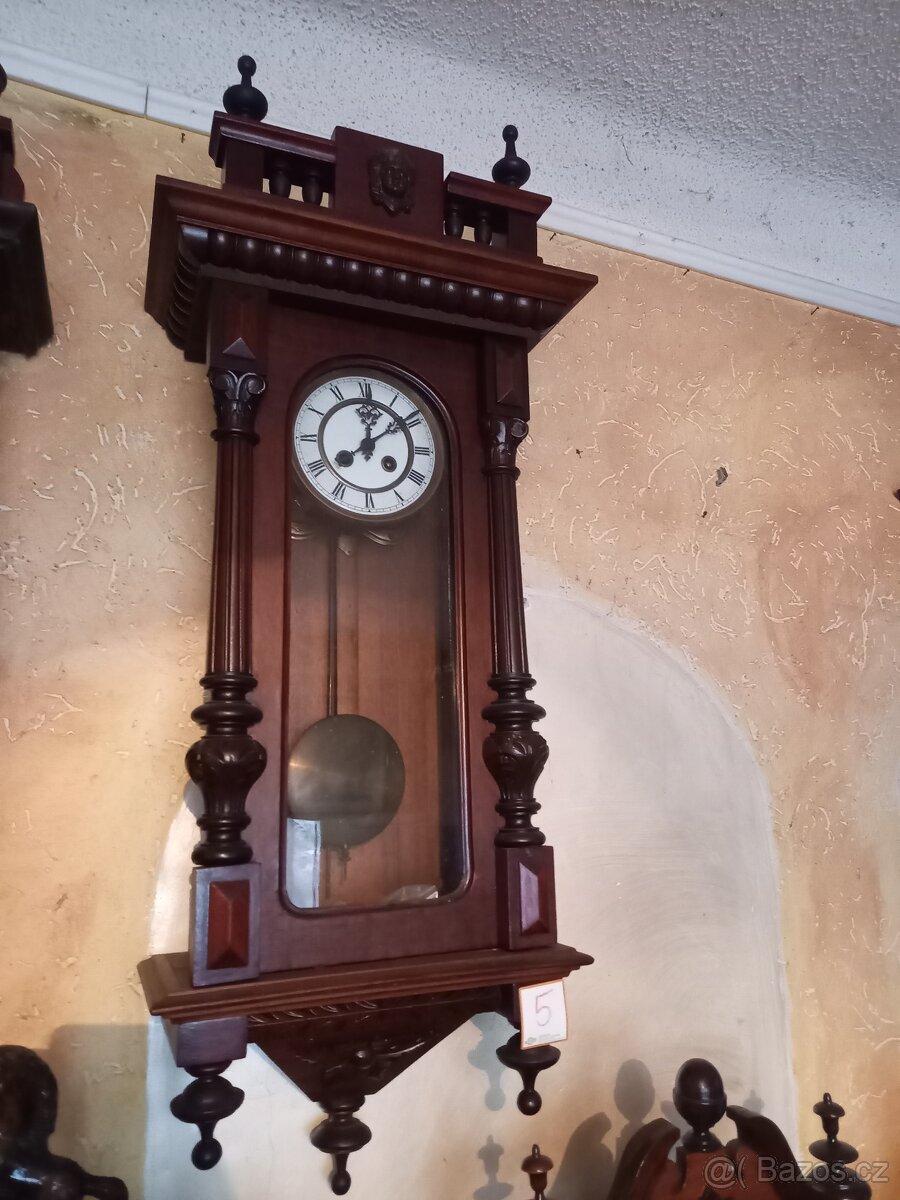 Starožitné nástěnné hodiny č.5