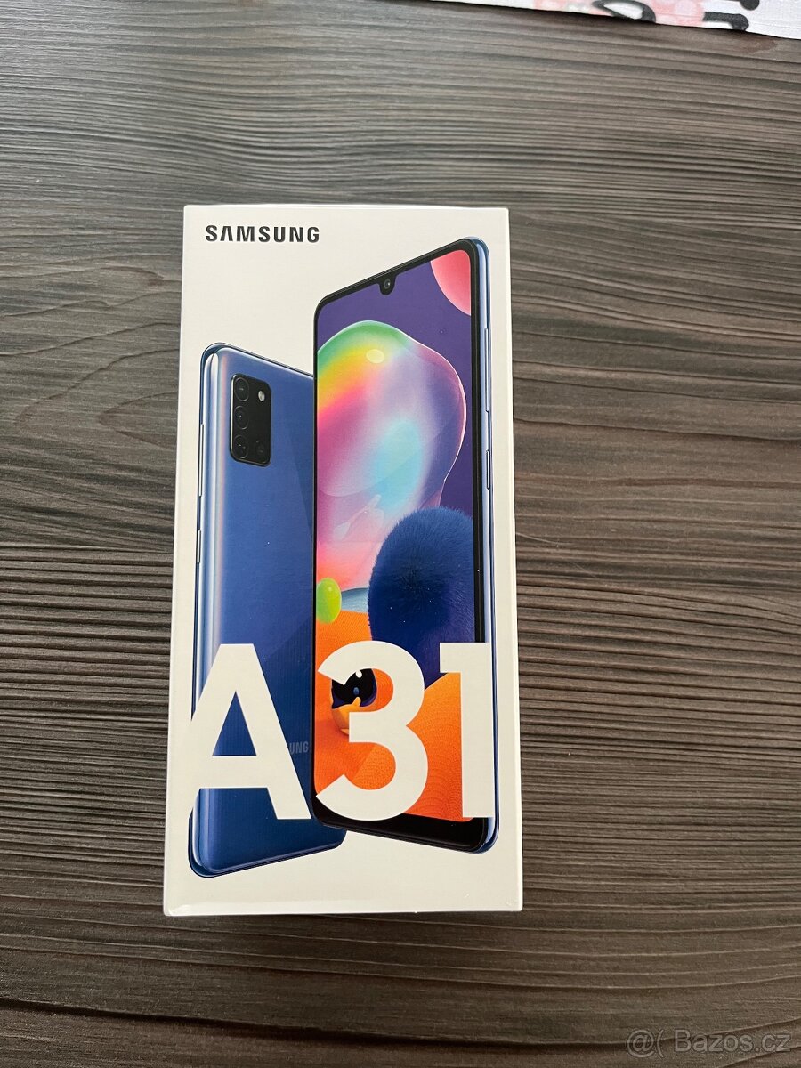 Samsung Galaxy A31 128GB – NOVÝ, NEROZBALENÝ Prism Crush Blu
