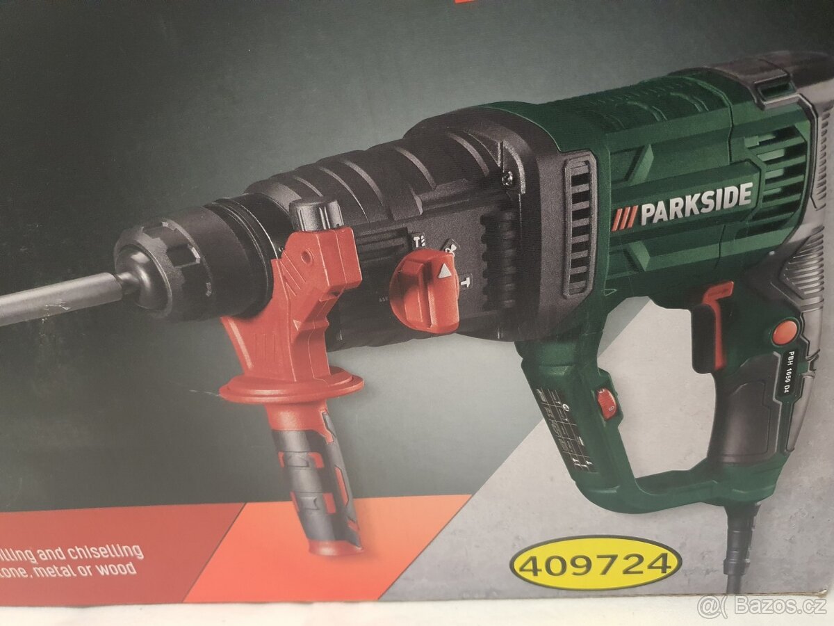 Parkside vrtací a sekací kladivo, silné, NOVÉ, Zásilkovna