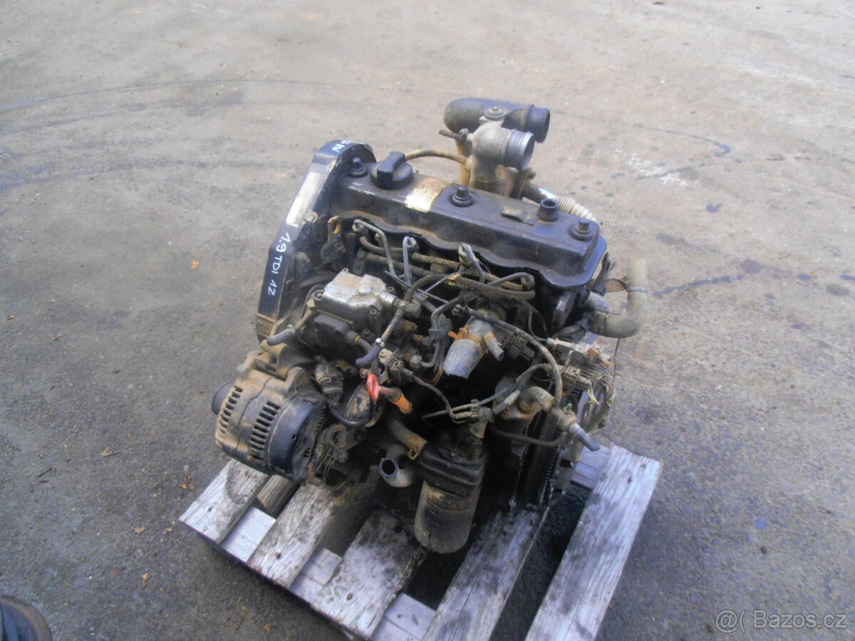 Motor 1,9 TDI 66kw 1Z