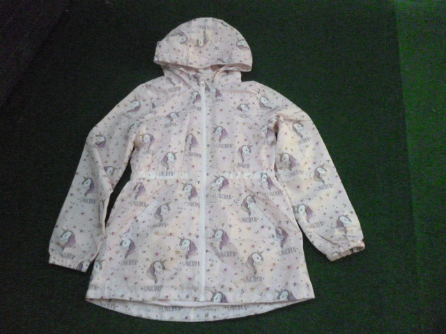 bunda parka jednorožec 10-11