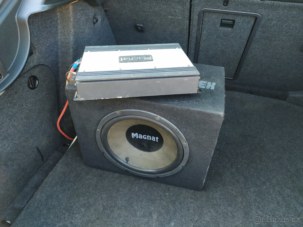 Subwoofer + zesilovač