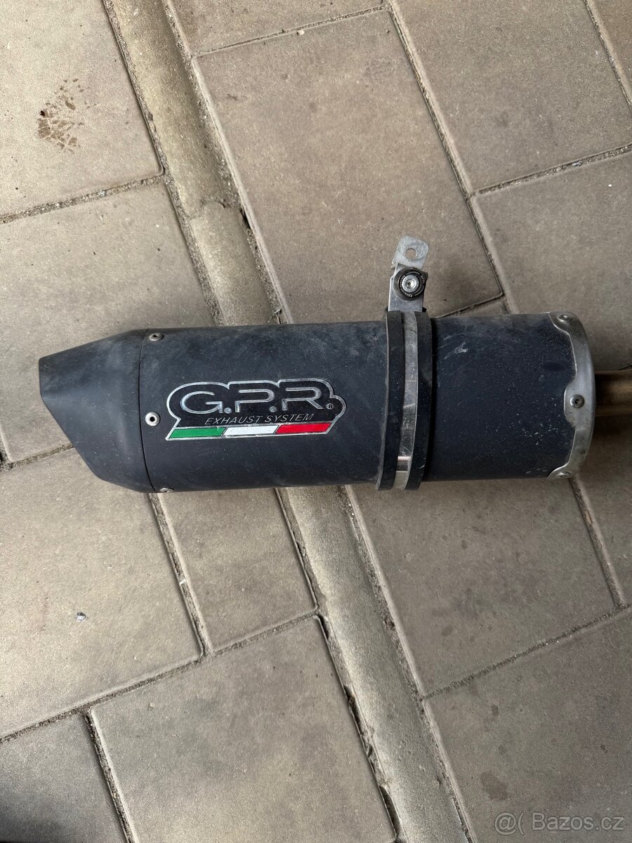 Výfukový systém GPR Racing na Zontes 125