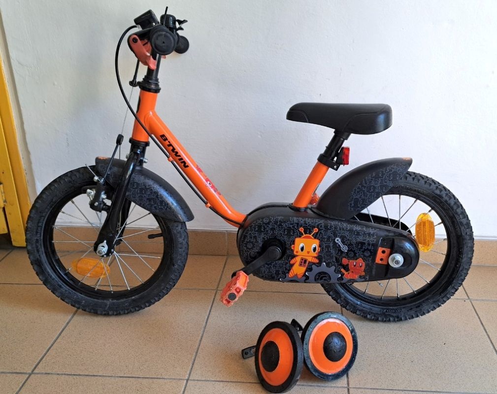 Prodám dětské kolo B-Twin, vel. 14