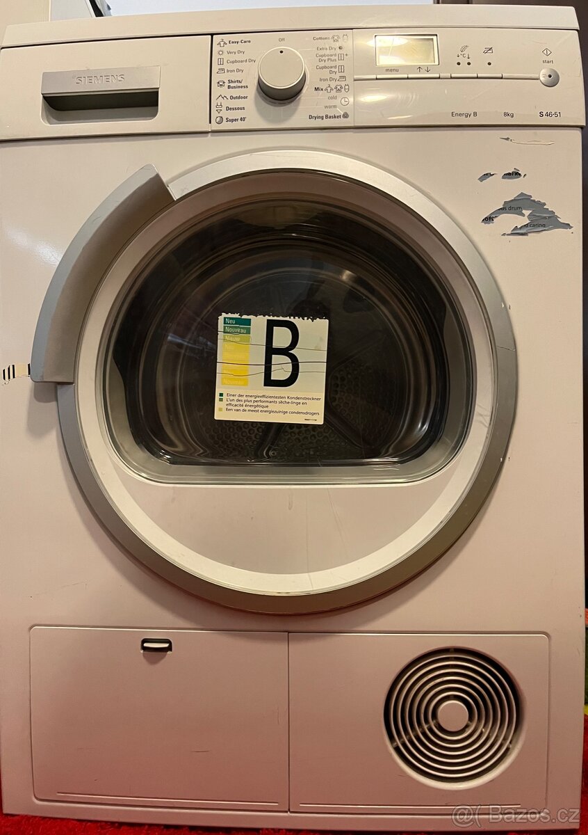 Kondenzační sušička prádla Siemens WT46S514