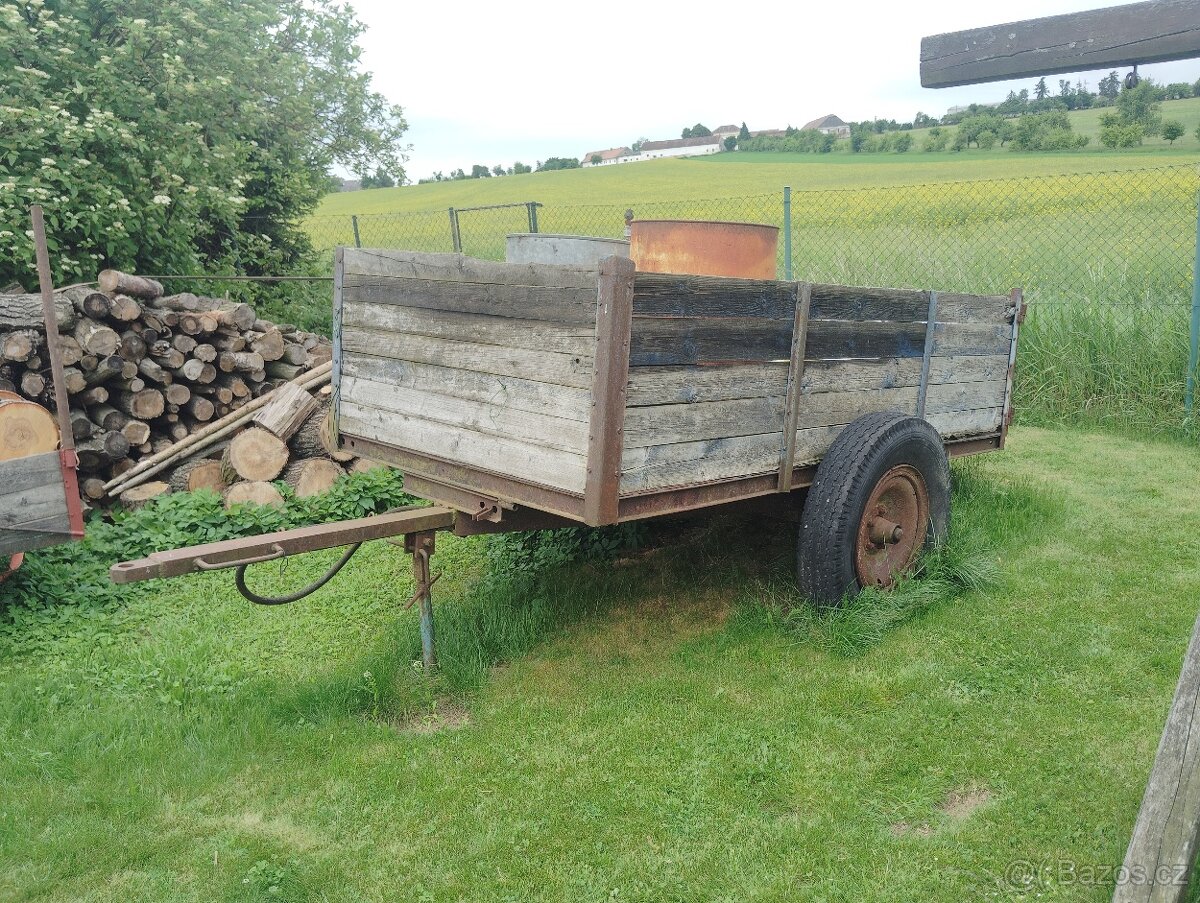 Prodám dvoukolku za traktor
