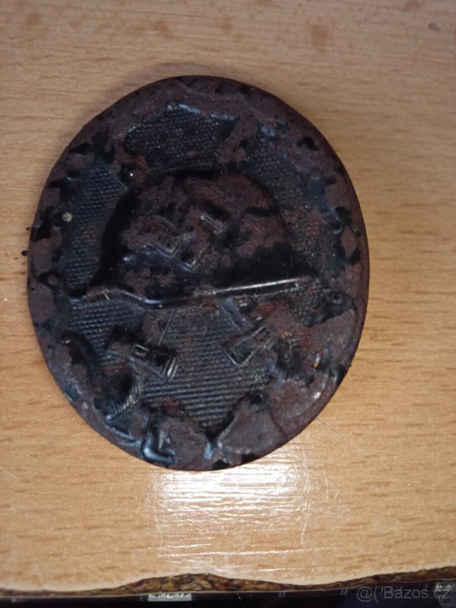 WW 2 Třetí třída Odznak zranění.Dobrý stav.