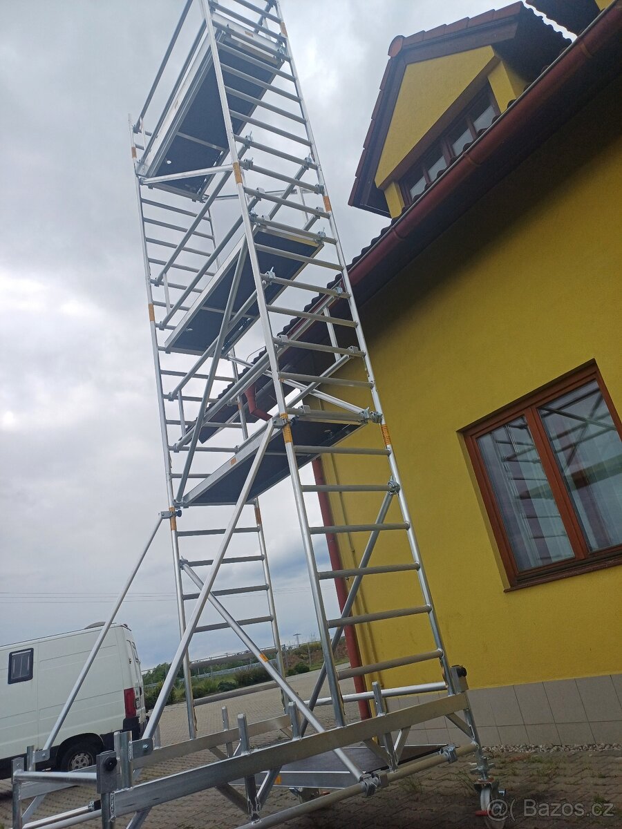 Profesionální hliníkové pojízdné lešení