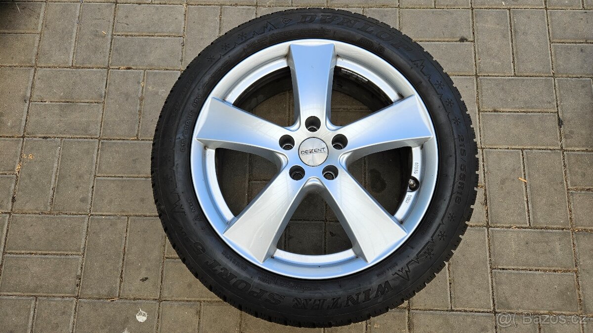 Zimní Sada Alu 5x112 215/55 R18 Kodiaq Tarraco Tiguan