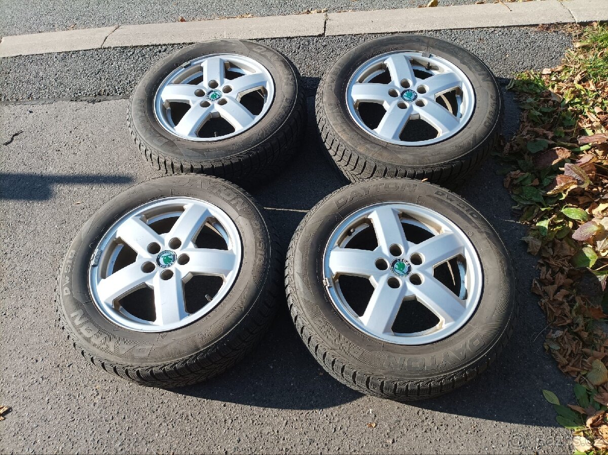 Zimní pneu 195/65R15
Alu disky