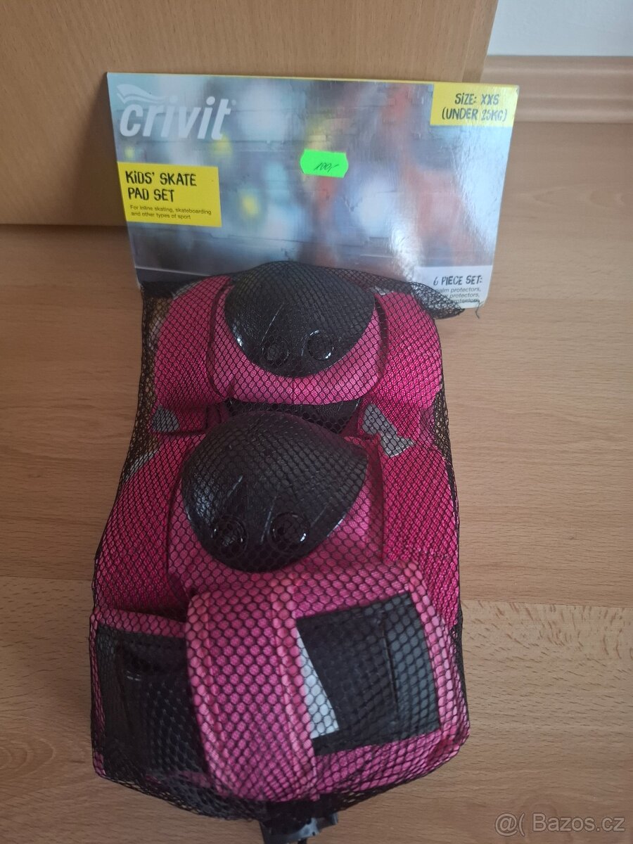 Dětské chrániče na kolečkové brusle vel.xxs