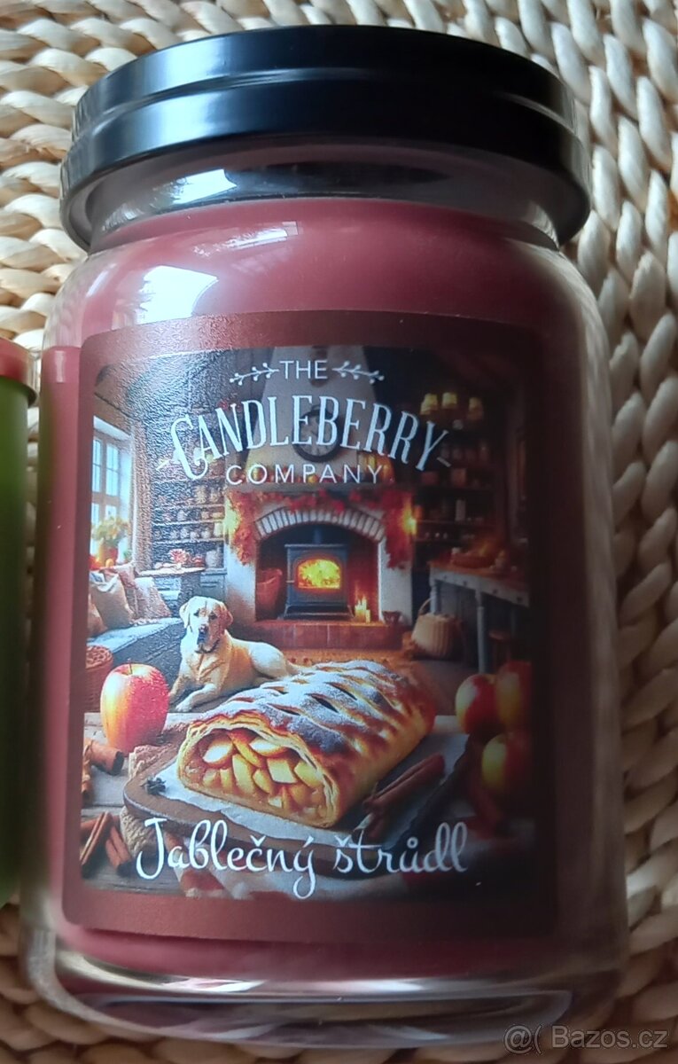 Yankee Candle + Candleberry Jablečný štrůdl