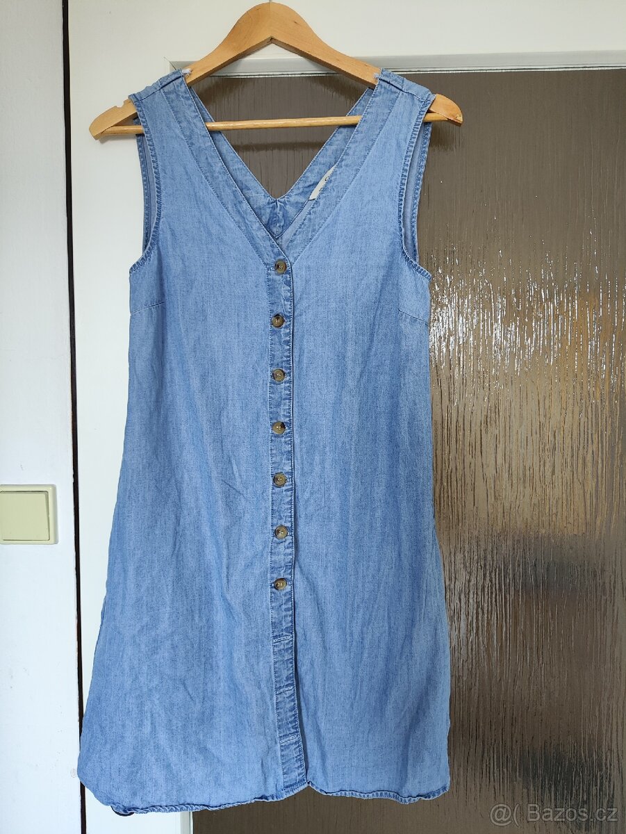Šaty denim velikost 38