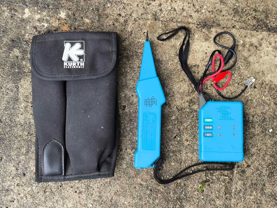 Hledac vedeni, mereni kabelu, Kurth Electronic, EasyTest