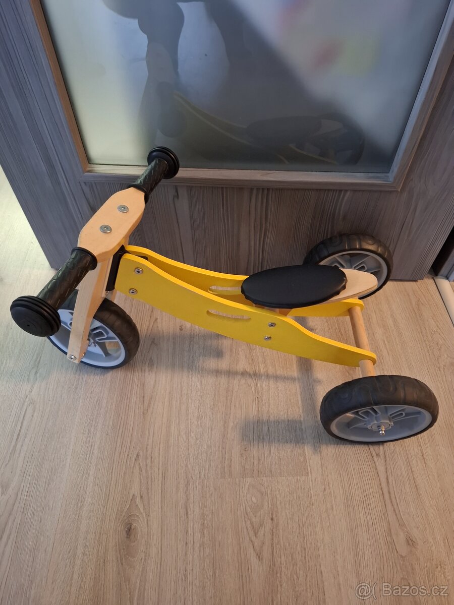 Odrazedlo 2v1 dřevěné