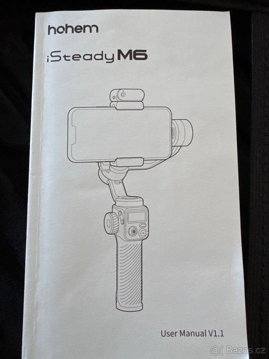 Hohem iSteady M6 – stabilizátor na mobil, stav bezvadný