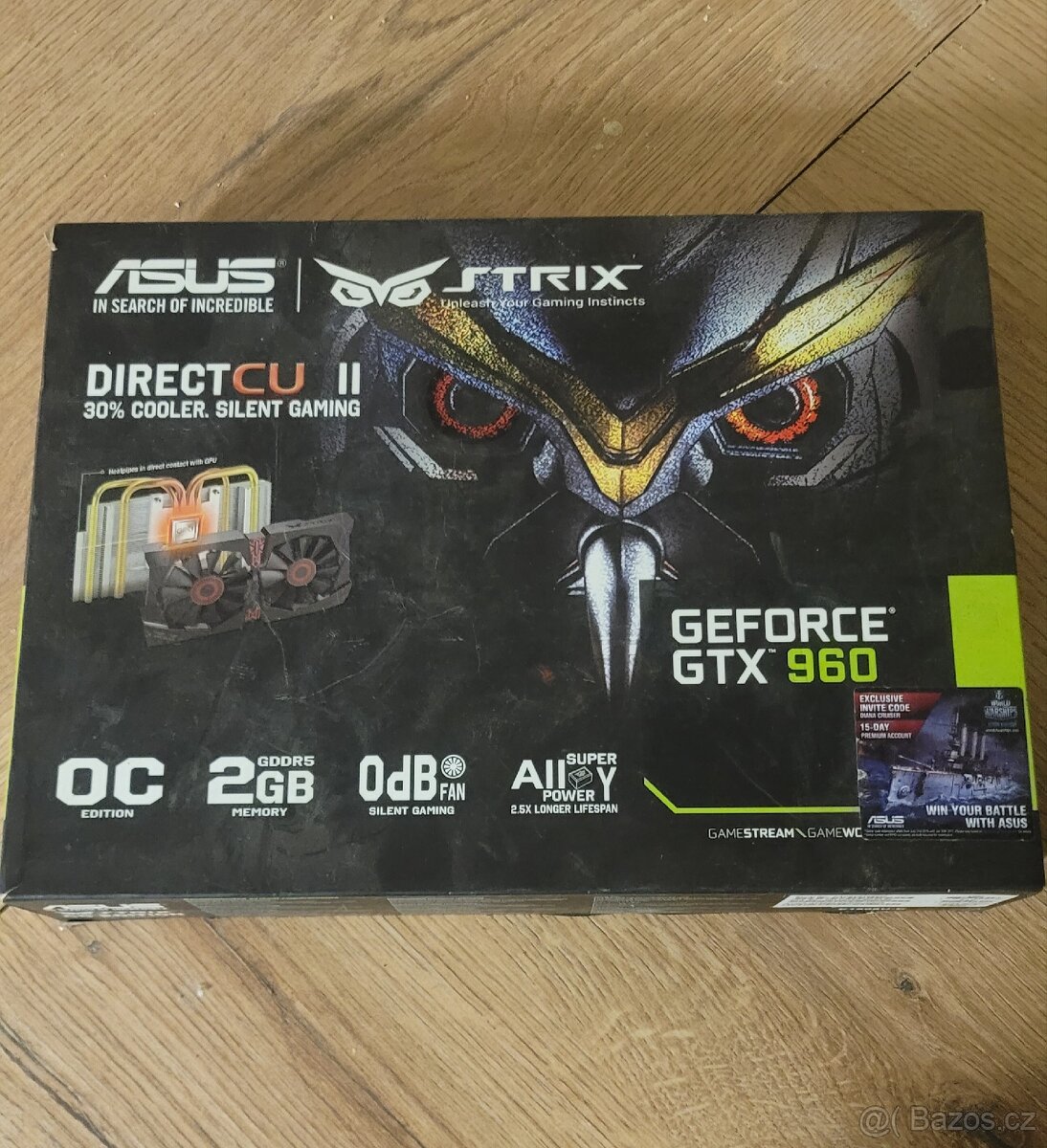 NEPOUŽITÁ-ASUS GTX960 Strix, POUŽITÁ- Gigabyte GV N760OC 4GD