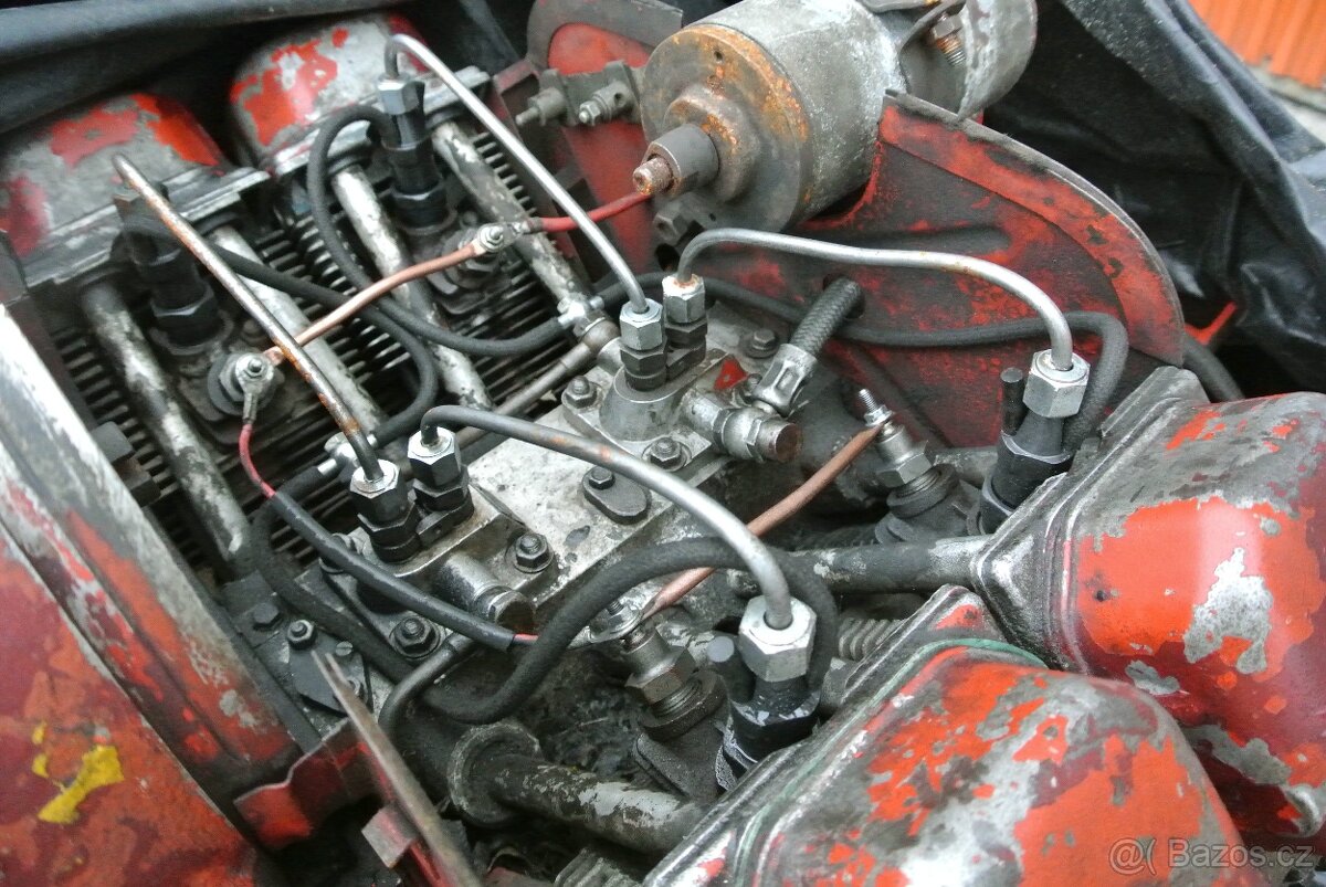 Sada inovovaných vstřikovačů na RS-09(4.válec), GT124