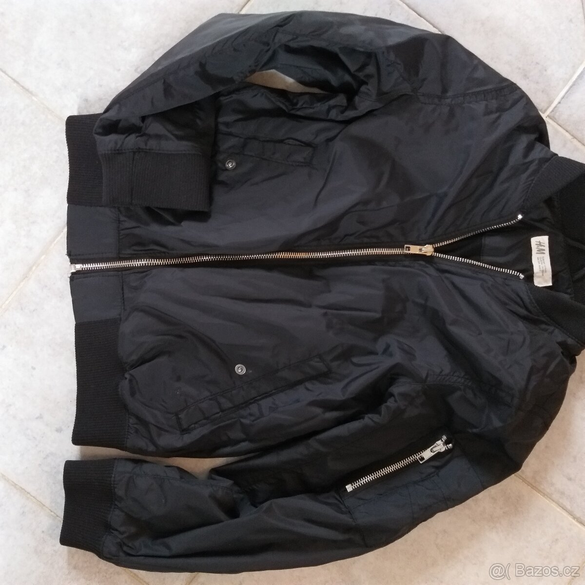 Jarní bunda H&M černá vel 134