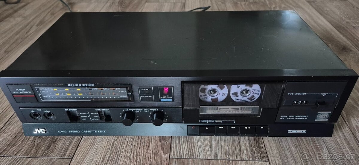 stolní kazetový magnetofon "deck" JVC KD-X2