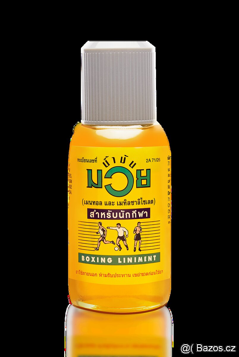 Thajský olej NAMMAN MUAY 450ml - priamo z Thajska