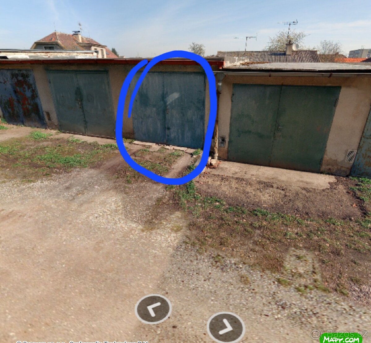 Prodám garáž v Chlumci nad Cidlinou 19m2