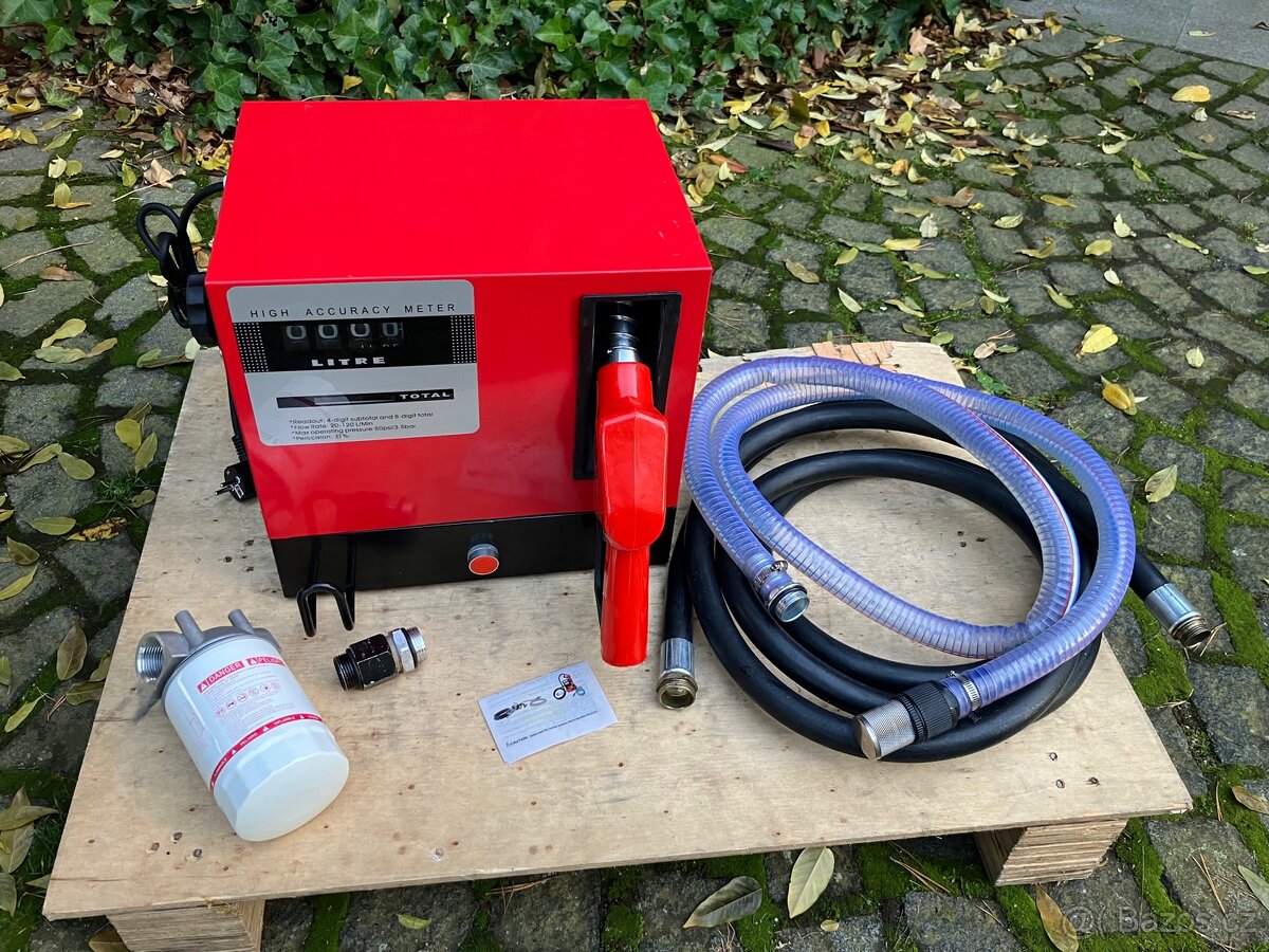 Čerpadlo na naftu, Čerpací stanice na naftu, 60l/min