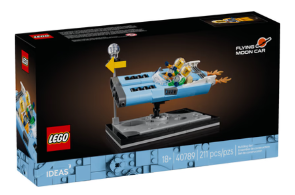 LEGO® Ideas 40789 Létající auto na Měsíci