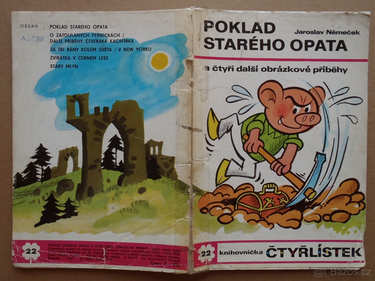 Čtyřlístek č.22 Poklad starého opata