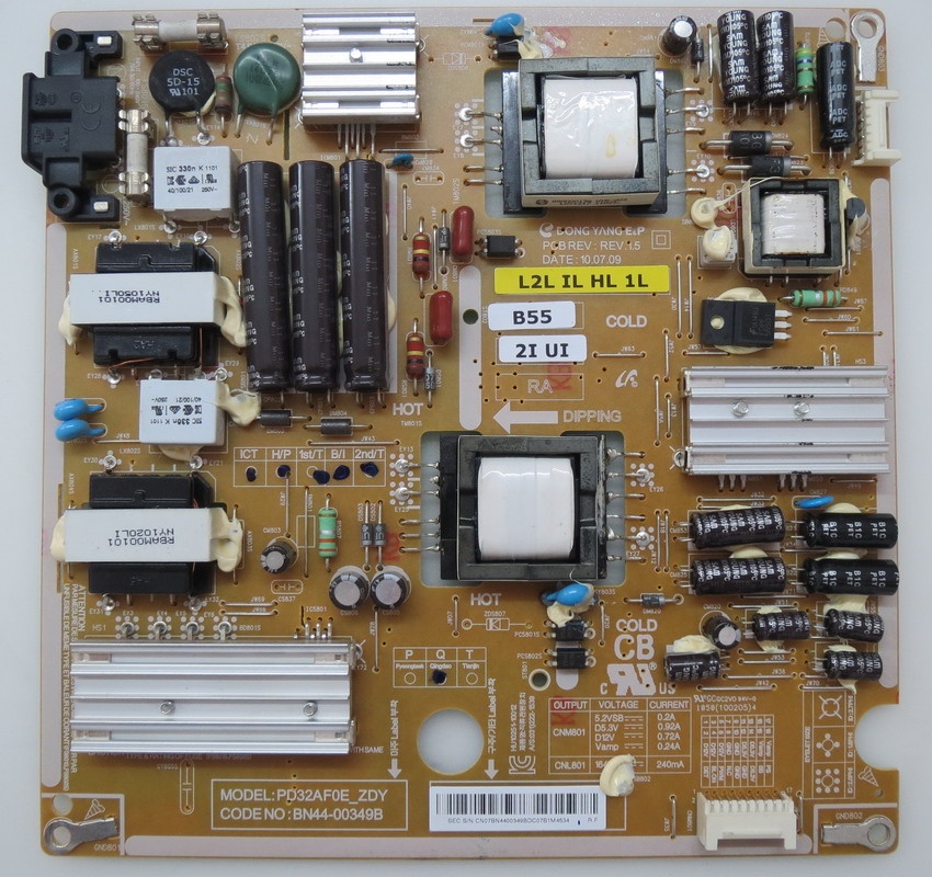 4.Predám náhradné diely do lcd,plazma televízorov: