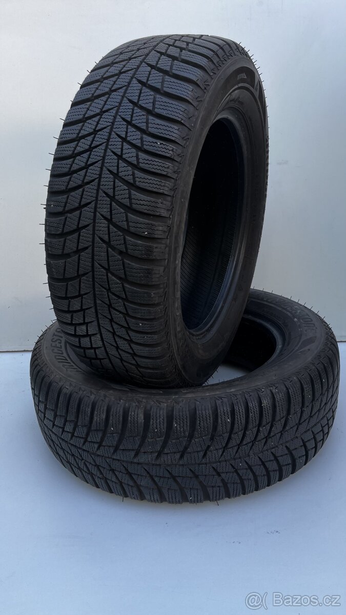 2x - zimní pneu - 215/60 R16 99H - BRIDGESTONE - 7mm