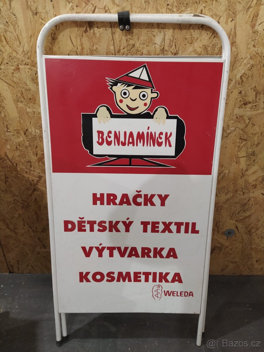 Reklamní cedule - poutač (Áčko)