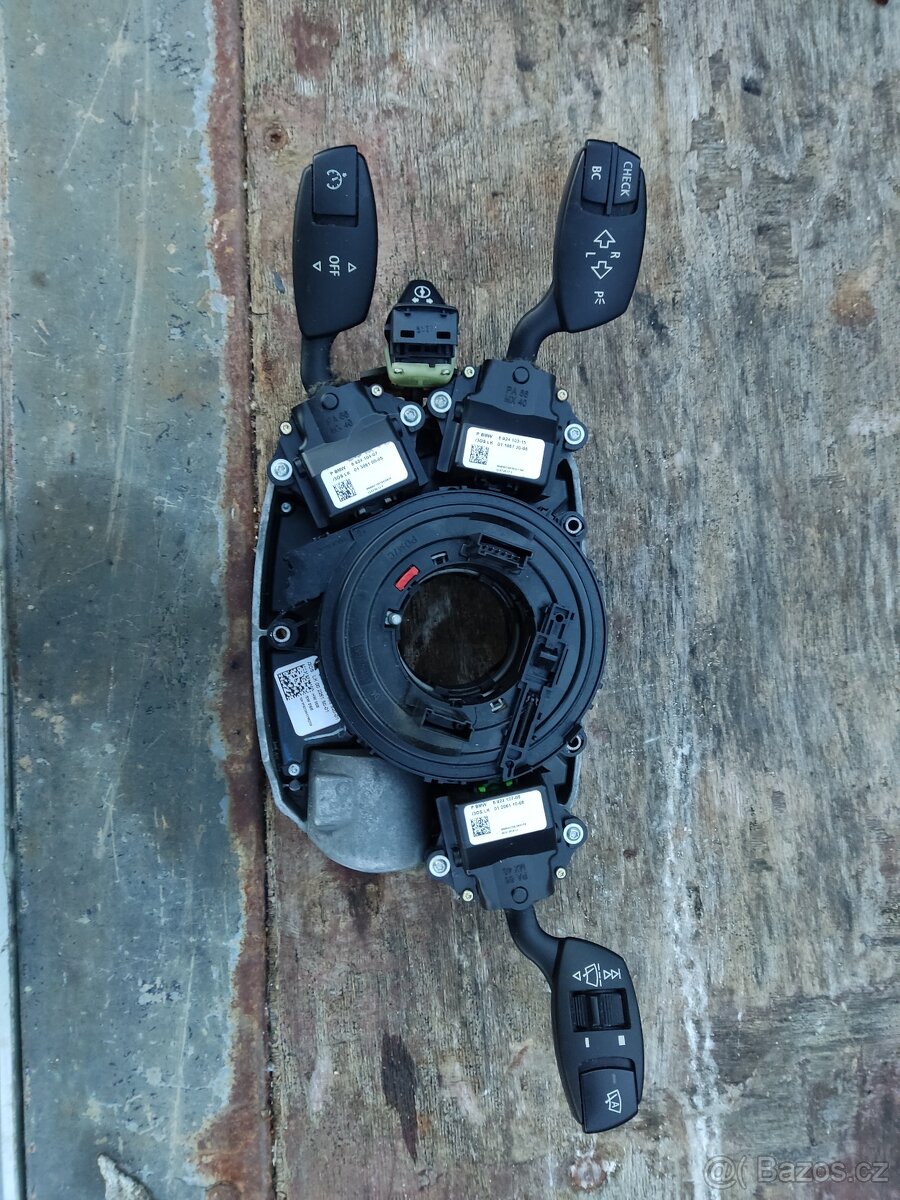 BMW E60, E61 - páčky, modul, kroužek