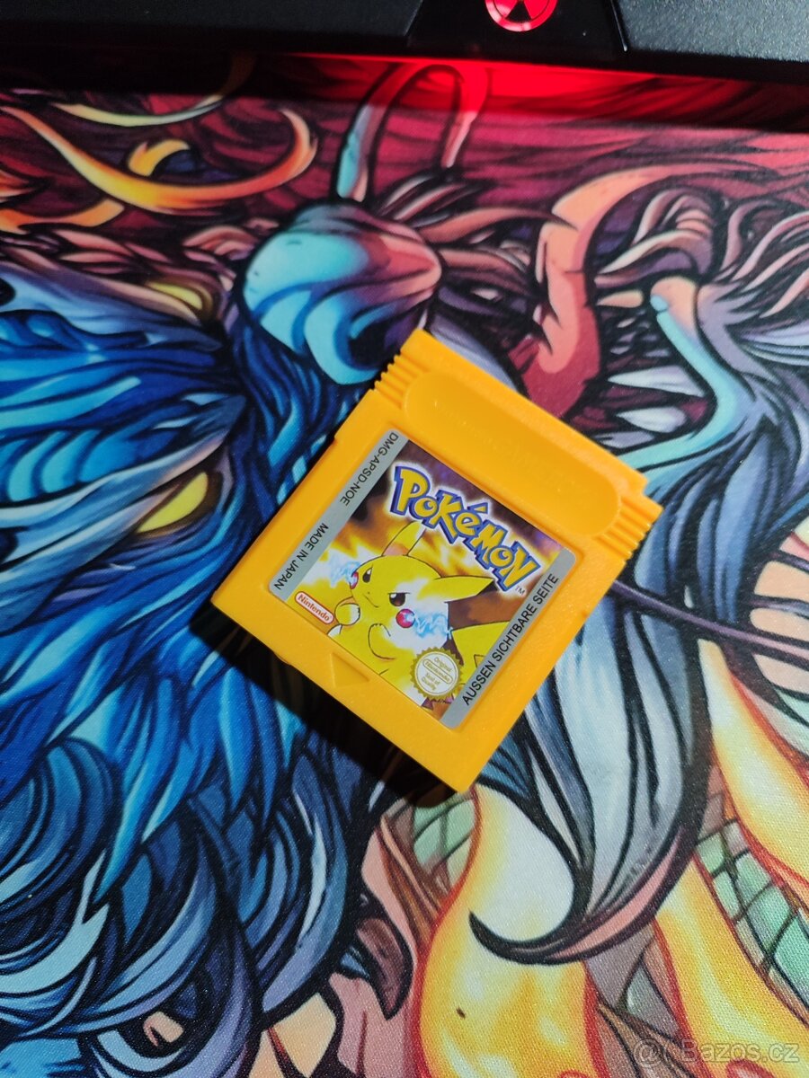 Gameboy Yellow Pokemon