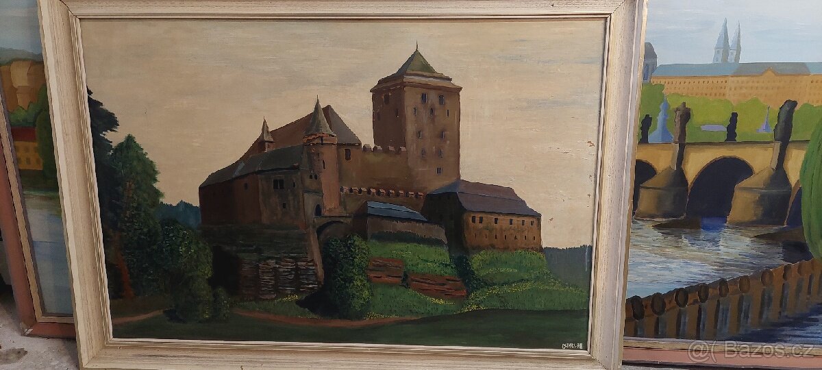 Obraz hrad Kost