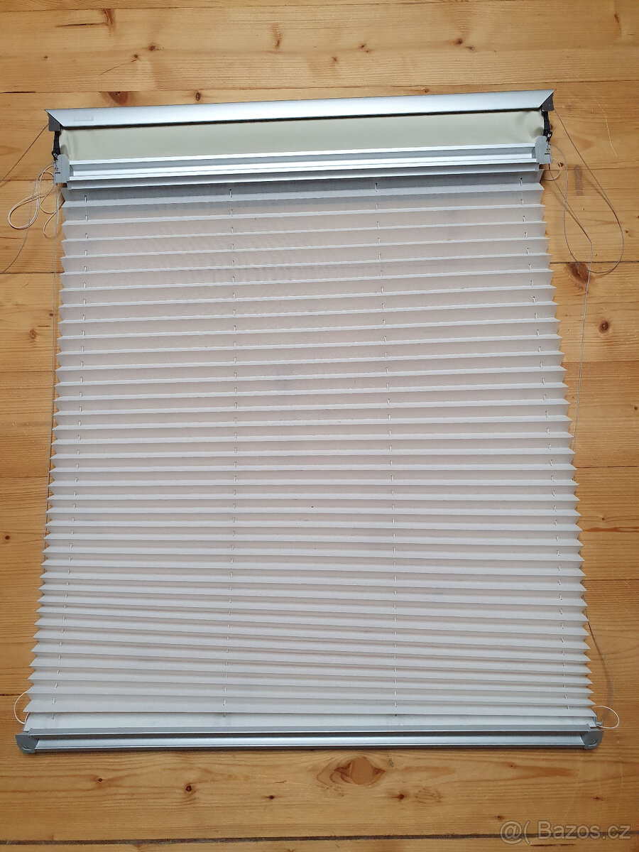 Velux - plissé roletky se zcela zatemňující roletou