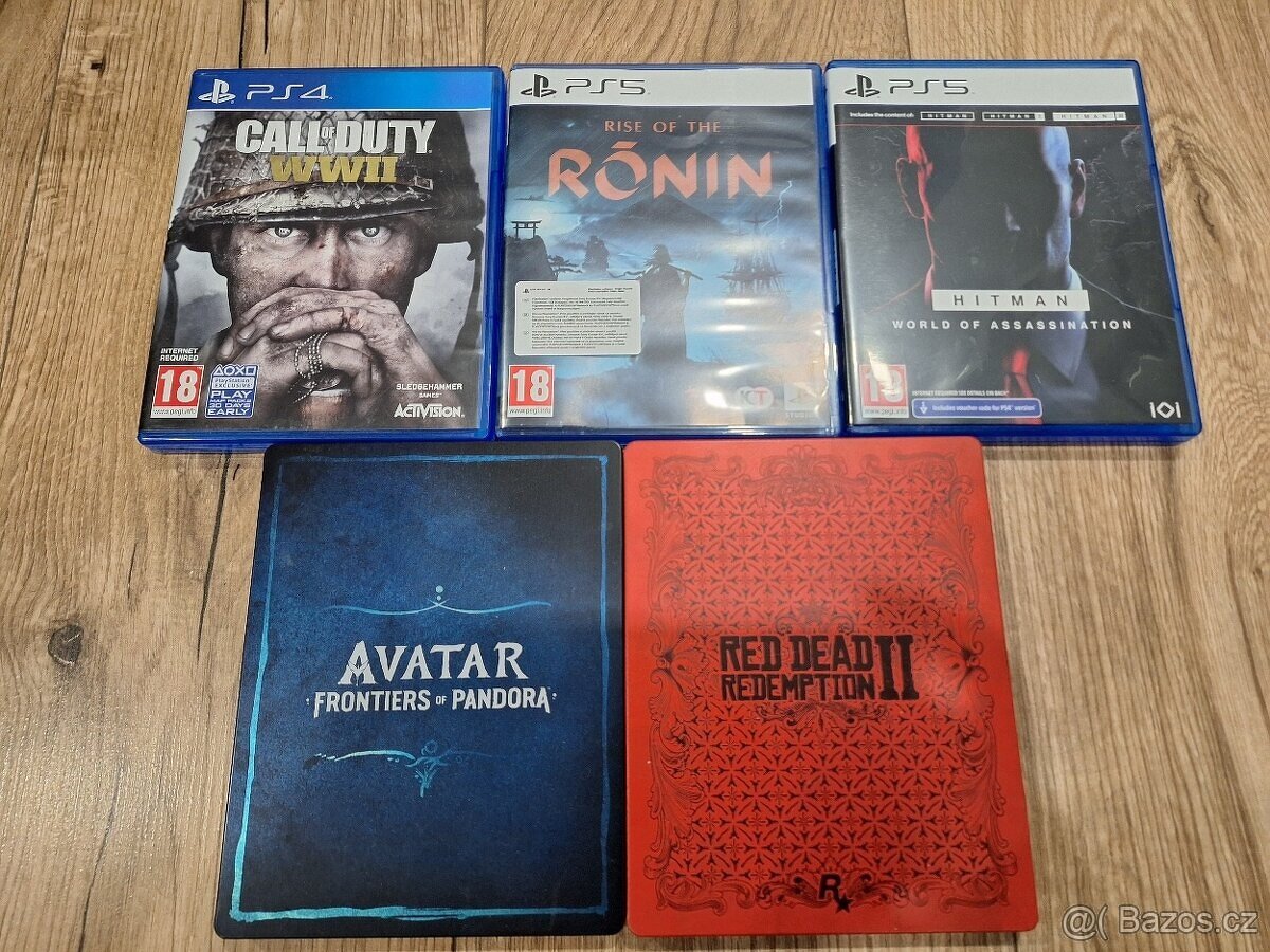 Prodám hry na ps5 a ps4