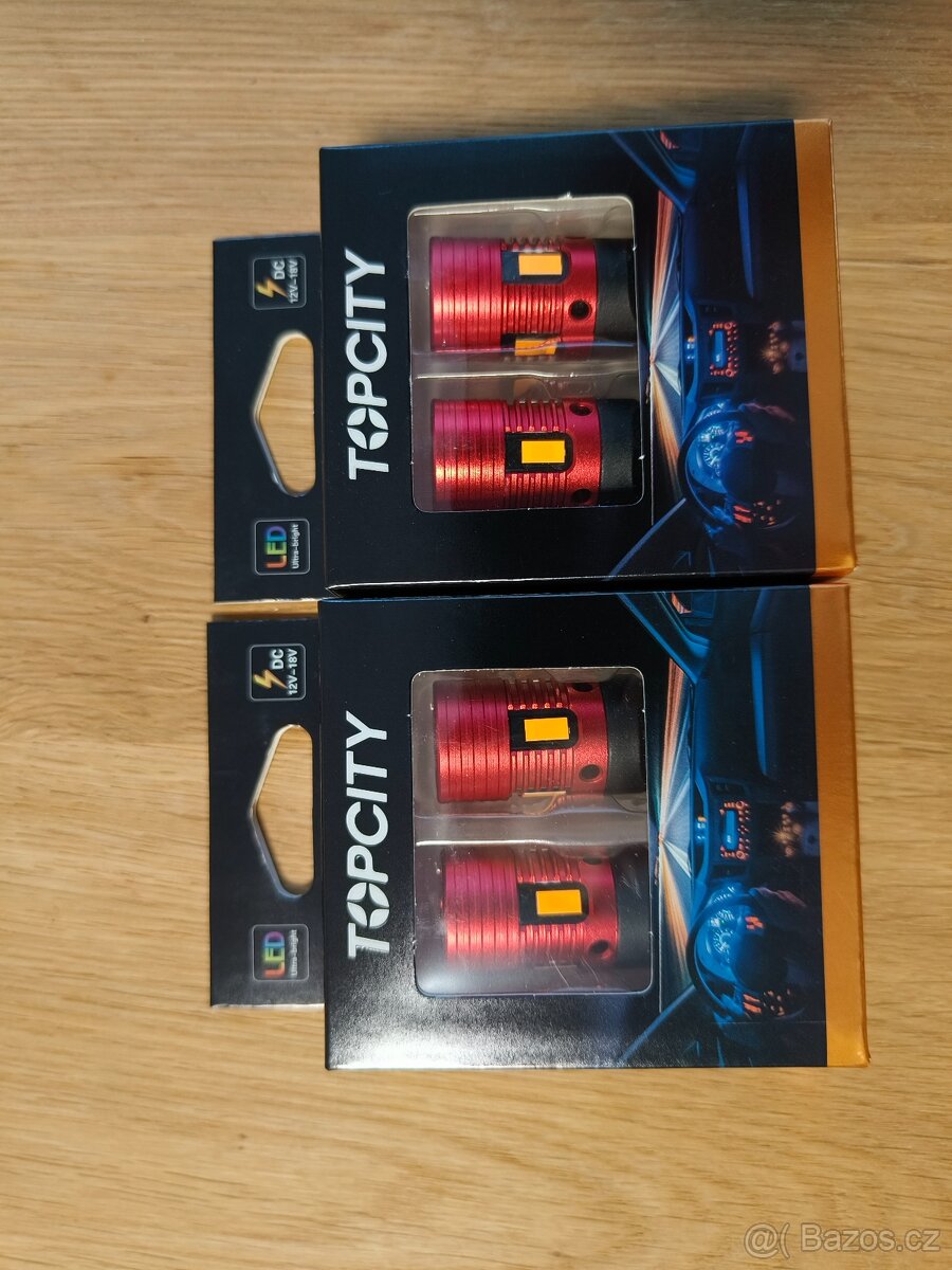 LED žárovky do blinkrů patice 7440