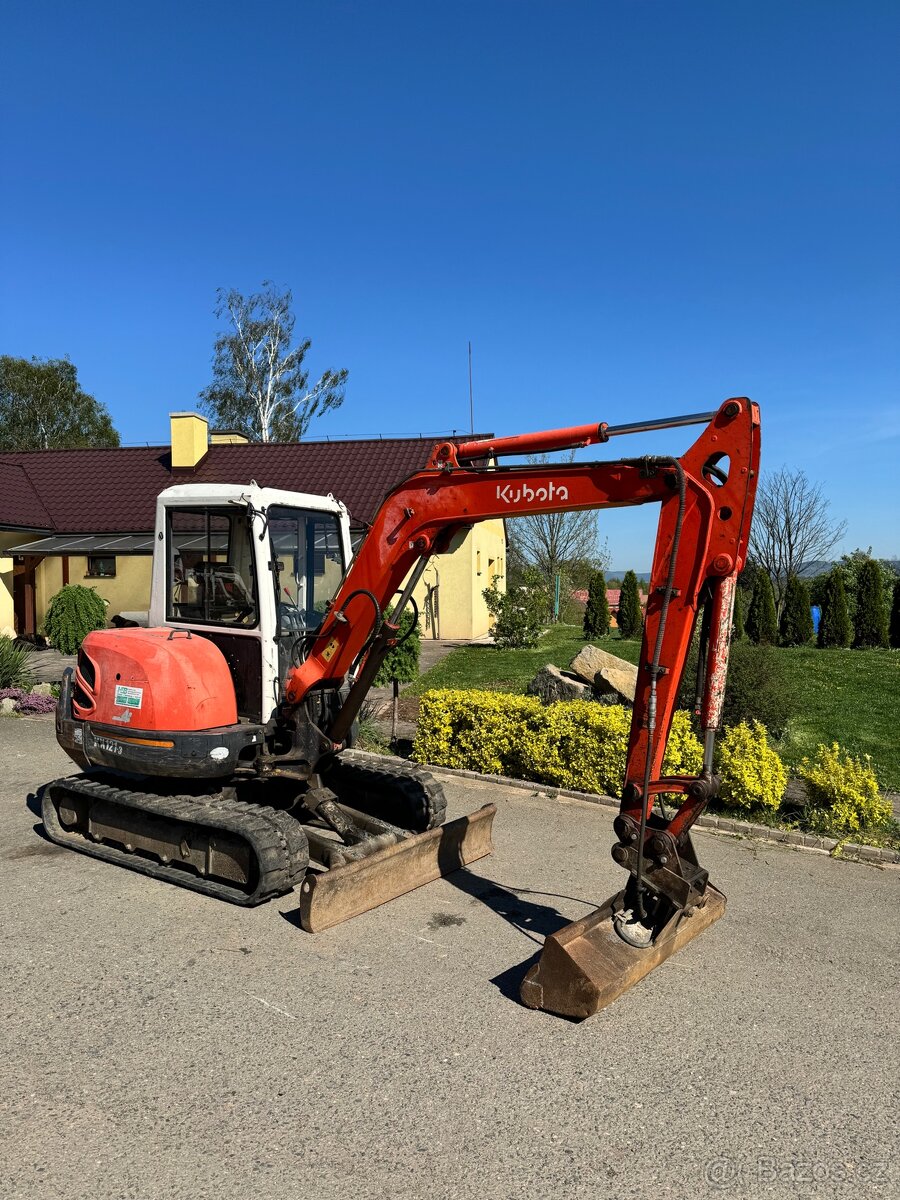 Minibagr Kubota Kx121-3 2003 3x lzice