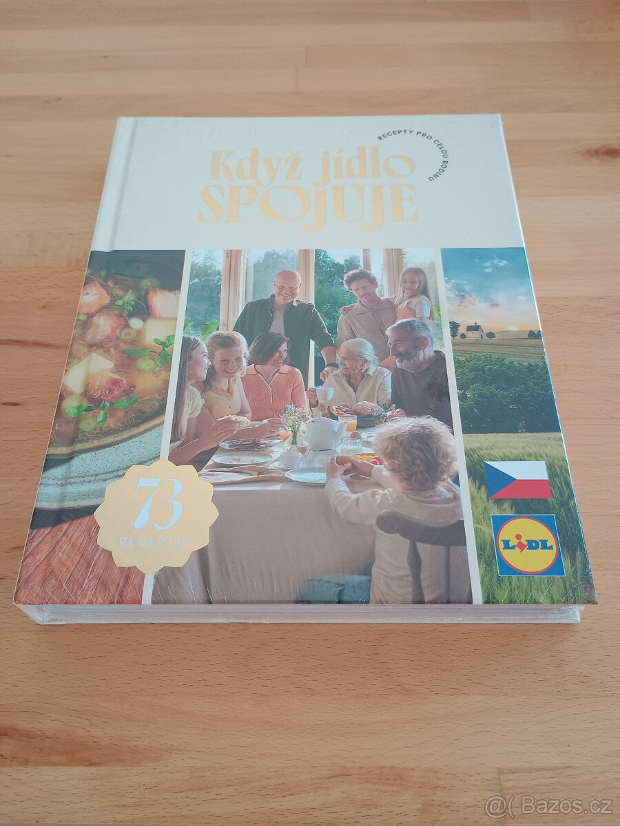 Kuchařka Když jídlo spojuje a další kuchařky
