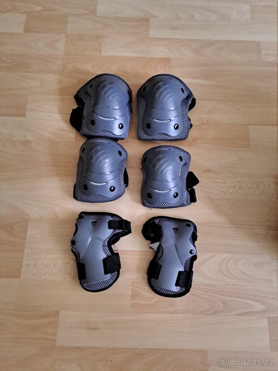 6 dílná sada chráničů na in-line L/XL.