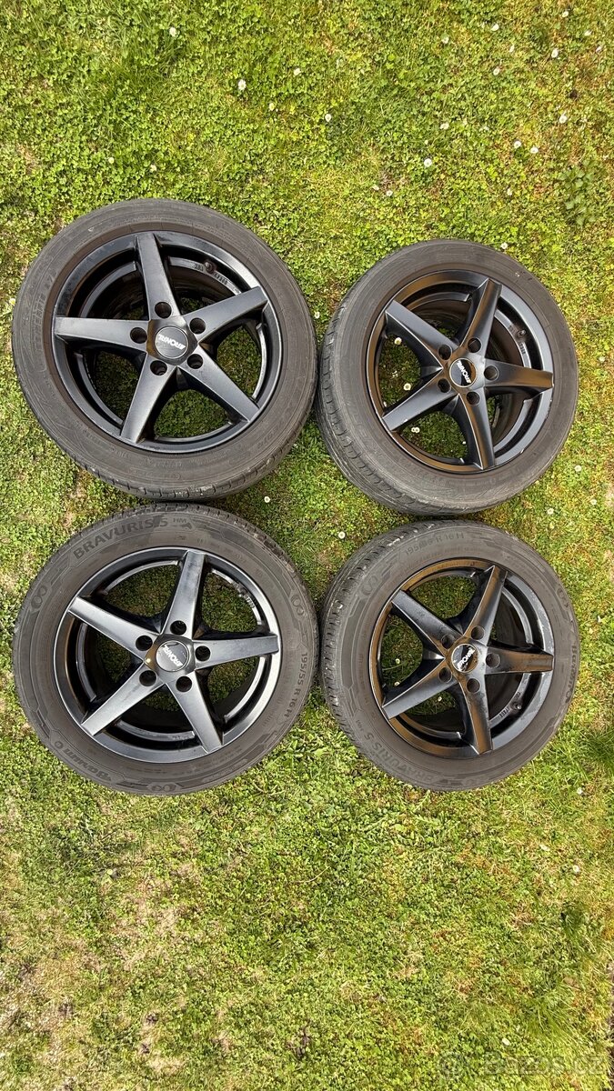 alu kola bmw r16 + pneu 195/55/16 - 7mm