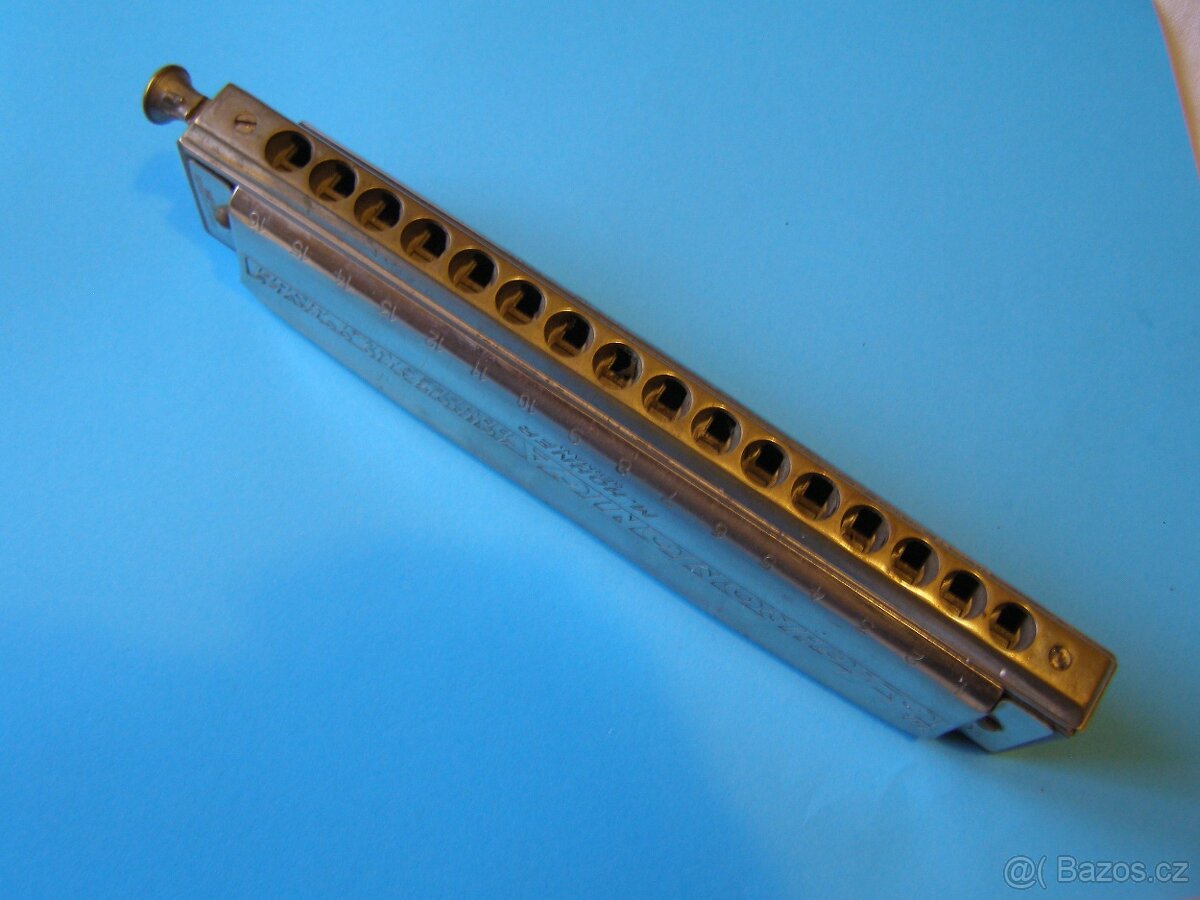 Foukací harmonika Hohner chromatická