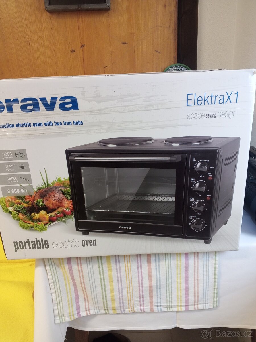 Prodám troubu+ dvě plotýnky