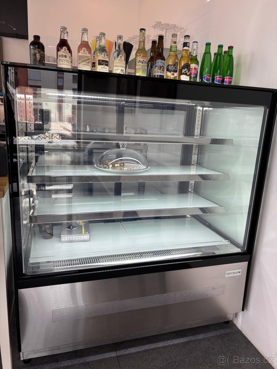 Chladicí vytrína TEFCOLD LPD 1203 F Black