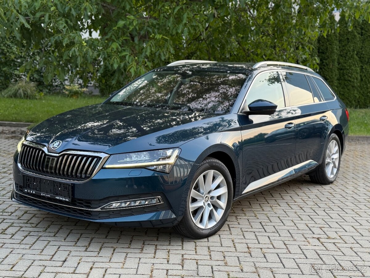 ŠKODA SUPERB III 2.0TDI 140kW DSG VIRTUAL•MATRIX LED•95TKM
