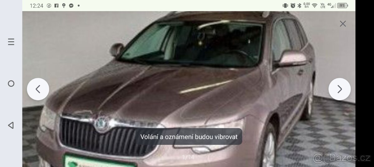 Prodám suberb 2011 rok 1.8 elegance